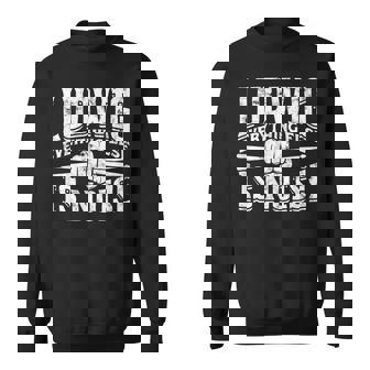Ludwig Everything Else Is Noise Drum Sticks Sweatshirt - Monsterry