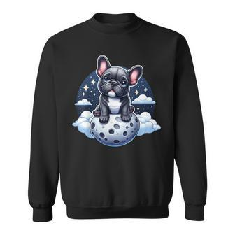 Lunar Frenchie Adventures Beyond Dog Lover French Bulldog Sweatshirt - Monsterry DE