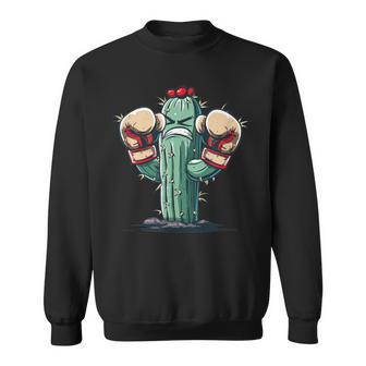 Lustiger Blumenkaktus Für Pflanzenliebhaber Sweatshirt - Seseable