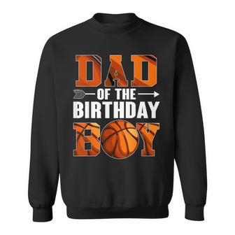 Lustigerater Des Geburtstags Junge Basketballater Papa Sweatshirt - Geschenkecke