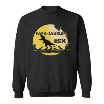 Lustiges Dino Papa-Saurus Rex Dinosaurier Papa Sweatshirt - Geschenkecke