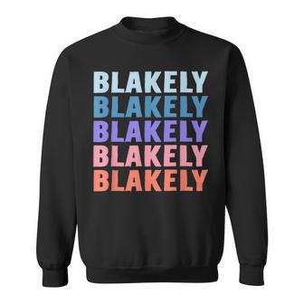 Lustiges Geschenk Name Blakely Personalisierterorname Sweatshirt - Geschenkecke