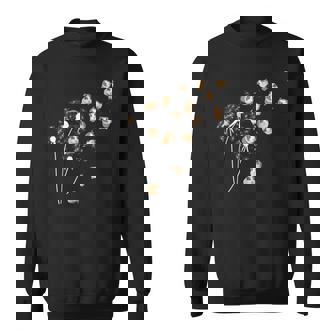 Lustiges Löwenzahn-Meerschweinchen-Kollektion Süßes Meerschweinchen-Sammlung Sweatshirt - Seseable