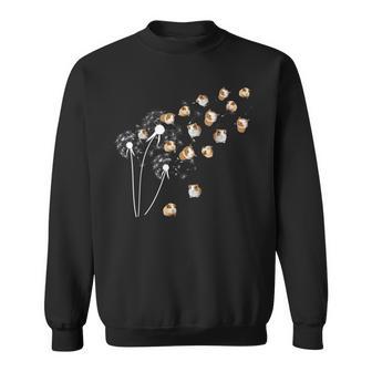 Lustiges Löwenzahn-Meerschweinchen-Kollektion Süßes Meerschweinchen-Sammlung Sweatshirt - Seseable