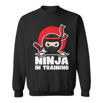 Lustiges Ninja Kampfsport Kinder Sweatshirt - Seseable