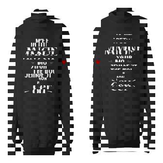 Ma Petite Mamoune D'amour Je T'aime De Tout Mon Coeur Sweater e - Cadeauxyz
