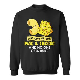 Mac And Cheese Macaroni Cheesy Noodle Sweatshirt - Monsterry UK