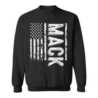 Mack Last Name Surname Team Mack Family Sweatshirt - Seseable