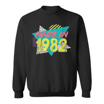 Made In 1982 Retro Vintage 80'S 90'S 42Nd Birthday Sweatshirt - Monsterry