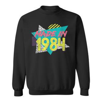 Made In 1984 Retro Vintage 40Th Birthday Sweatshirt - Monsterry AU