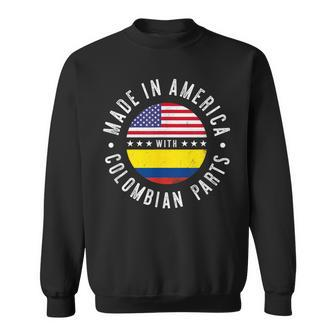 Made In America With Colombian Parts Colombia Pride Sweatshirt - Monsterry AU