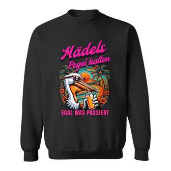 Mädels Pegel Halten Mallorca Party Sweatshirt - Geschenkecke