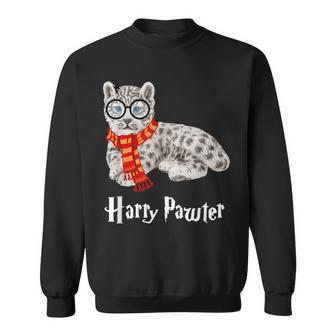Magic Snow Leopard Harry Pawter Sweatshirt - Monsterry