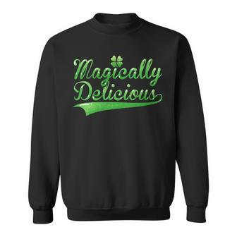 Magically Delicious Irish St Patrick's Day Women Sweatshirt - Monsterry CA