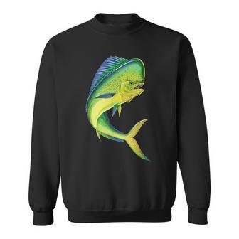 Mahi Fishing Mahi Mahi Fish Fishing Lover Sweatshirt - Monsterry
