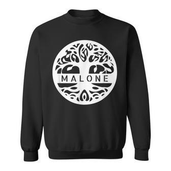 Malone Personalized Irish Name Celtic Tree Of Life Sweatshirt - Monsterry