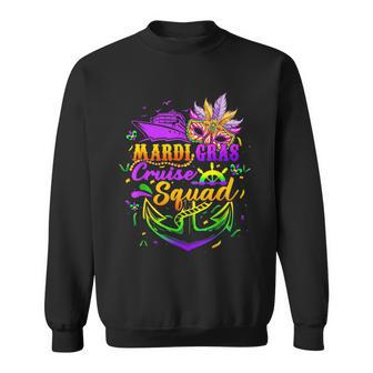 Mardi Gras Cruise Squad 2024 Matching Group Family Vacation Sweatshirt | Mazezy
