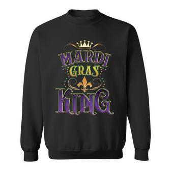 Mardi Gras King 2023 Parade Festival Costume Crown T Sweatshirt - Monsterry