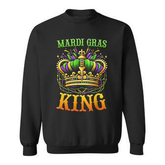 Mardi Gras King Carnival Costume Sweatshirt - Seseable