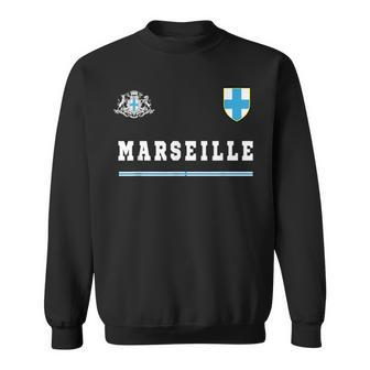 Marseille SportsSoccer Jersey Flag Football Sweatshirt - Monsterry CA