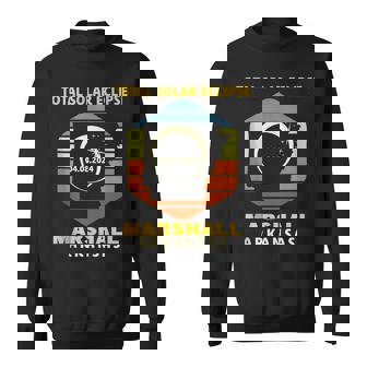 Marshall Arkansas Total Solar Eclipse 2024 Sweatshirt - Thegiftio