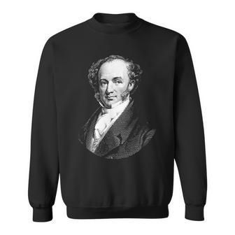 Martin Van Buren Graphic Sweatshirt - Monsterry