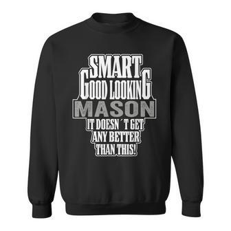 Mason Surname Last Name Family Reunion Matching Sweatshirt - Seseable