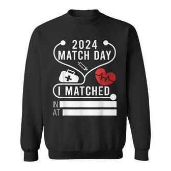 Match Day 2024 Medical School Residency Medicine Physicians Sweatshirt - Monsterry CA