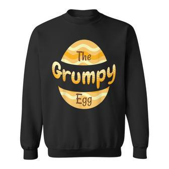 Matching Easter Pajamas And Outfits The Grumpy Easter Egg Sweatshirt | Mazezy