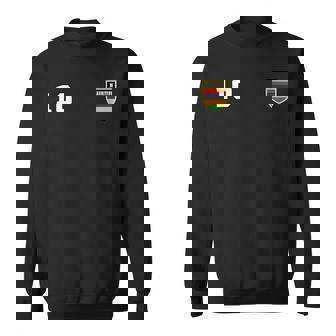 Mauritius Number 10 Soccer Flag Football Mauritians Sweatshirt - Thegiftio