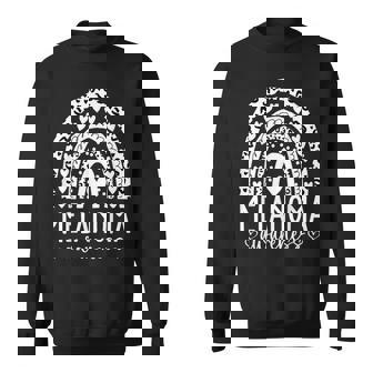 In May We Wear Black Melanoma And Skin Cancer Awareness Sweatshirt - Thegiftio