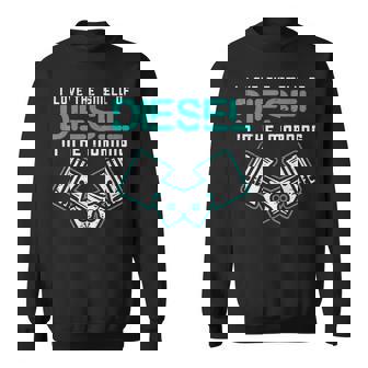 Mechanic Love Smell Of Diesel In Morning Car Auto Men Sweatshirt | Seseable CA