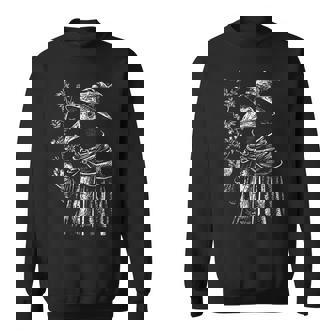Medieval Gothic Plague Doctor Goth Grunge Witch Black Death Sweatshirt - Thegiftio