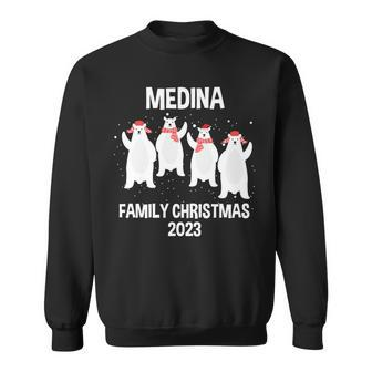 Medina Family Name Medina Family Christmas Sweatshirt - Seseable