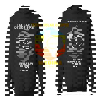 Medina Texas Total Solar Eclipse 2024 Sweatshirt - Thegiftio