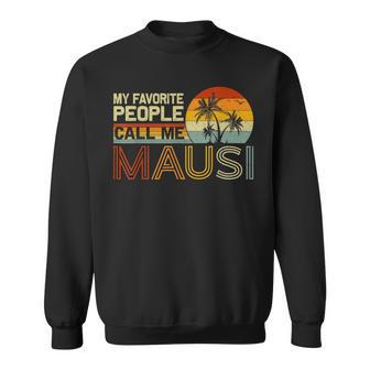 Meine Lieblingsmenschennen Mich Mausiintage Retro Mausi Sweatshirt - Geschenkecke