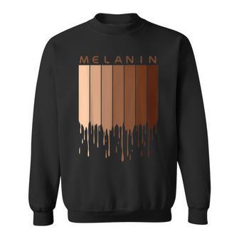 Melanin Black Beauty African American Afrocentric Sweatshirt - Monsterry UK