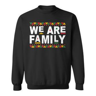 We Are Melanin Family Reunion Black History Pride African Sweatshirt - Seseable