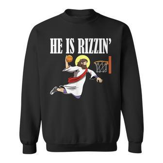 Meme Easter Risen Christ Sweatshirt | Mazezy
