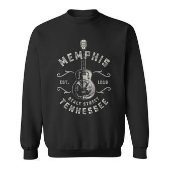 Memphis Beale Street Usa Vintage Sweatshirt - Monsterry