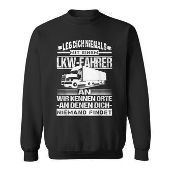 Men's Trucker Leg Dich Niemal Mit Ein Trucker An An Sweatshirt - Seseable
