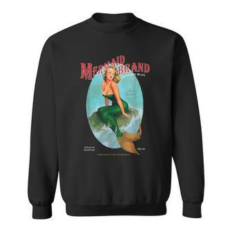 Mermaid Brand Jamaican Rum With A Hint Of Seaweed Sweatshirt - Monsterry DE