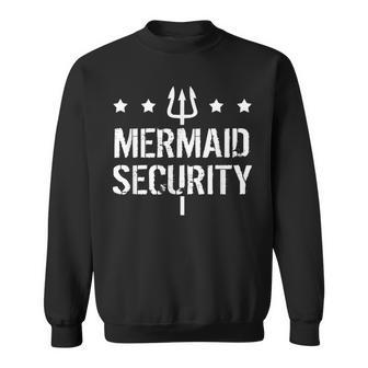 Merman Mermaid Security Swimming Sweatshirt - Monsterry AU