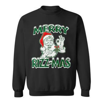 Merry Rizz-Mas Sweatshirt - Seseable