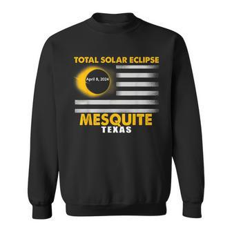 Mesquite Texas Total Solar Eclipse 2024 Sweatshirt | Mazezy