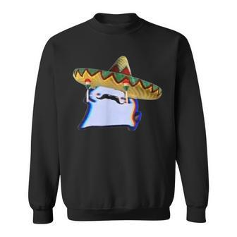 Mexican Crumb Cat Cuptoast Dancing Meme Sweatshirt - Monsterry