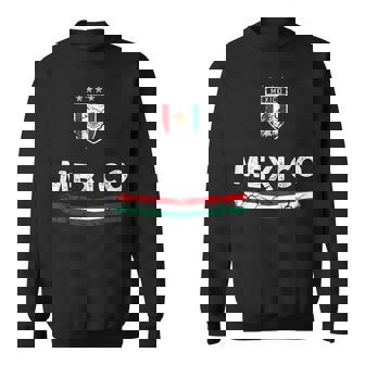 Mexico Soccer Fans Jersey Mexican Flag Football Lovers Sweatshirt - Thegiftio