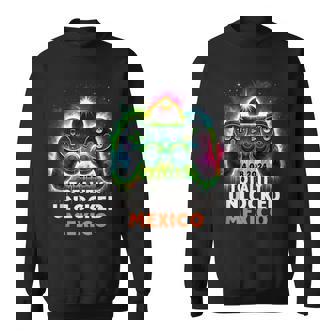 Mexico Total Solar Eclipse 2024 Video Game Gamer Sweatshirt - Thegiftio UK