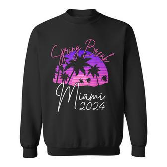 Miami Beach Spring Break 2024 Sweatshirt - Seseable