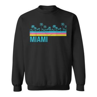 Miami Retro Vintage Sweatshirt - Monsterry UK